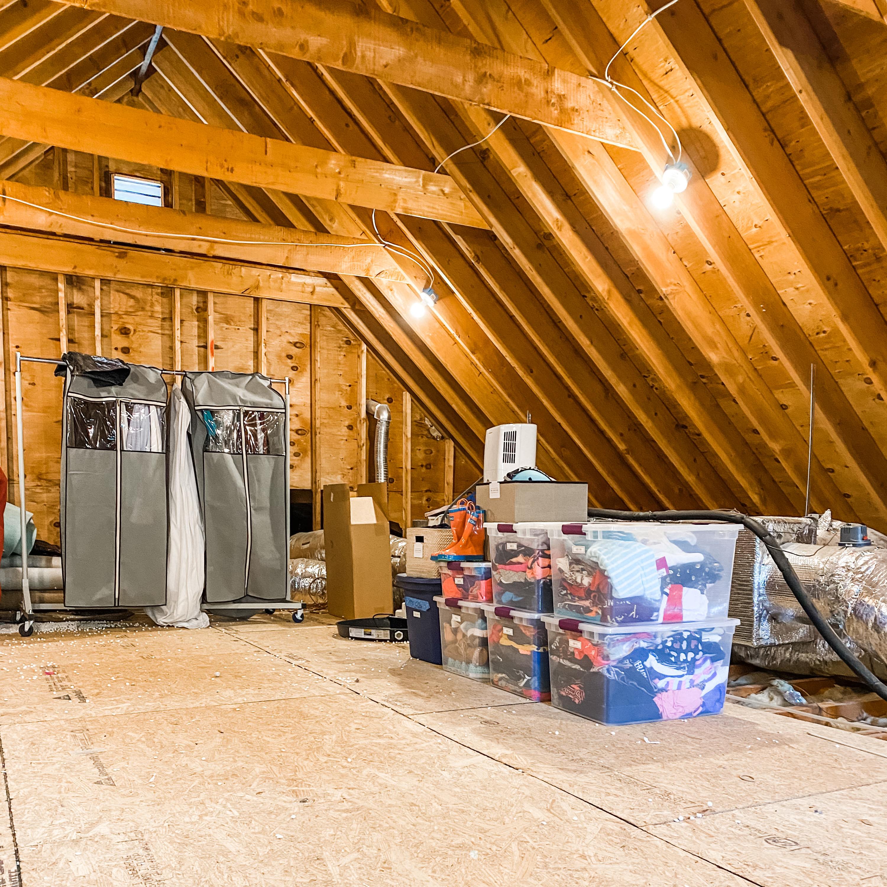 Attic After A 