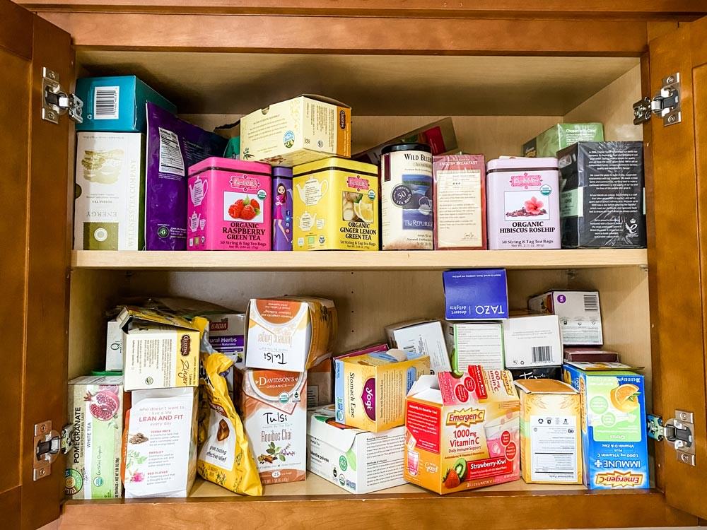 Tea Drawer Before A 