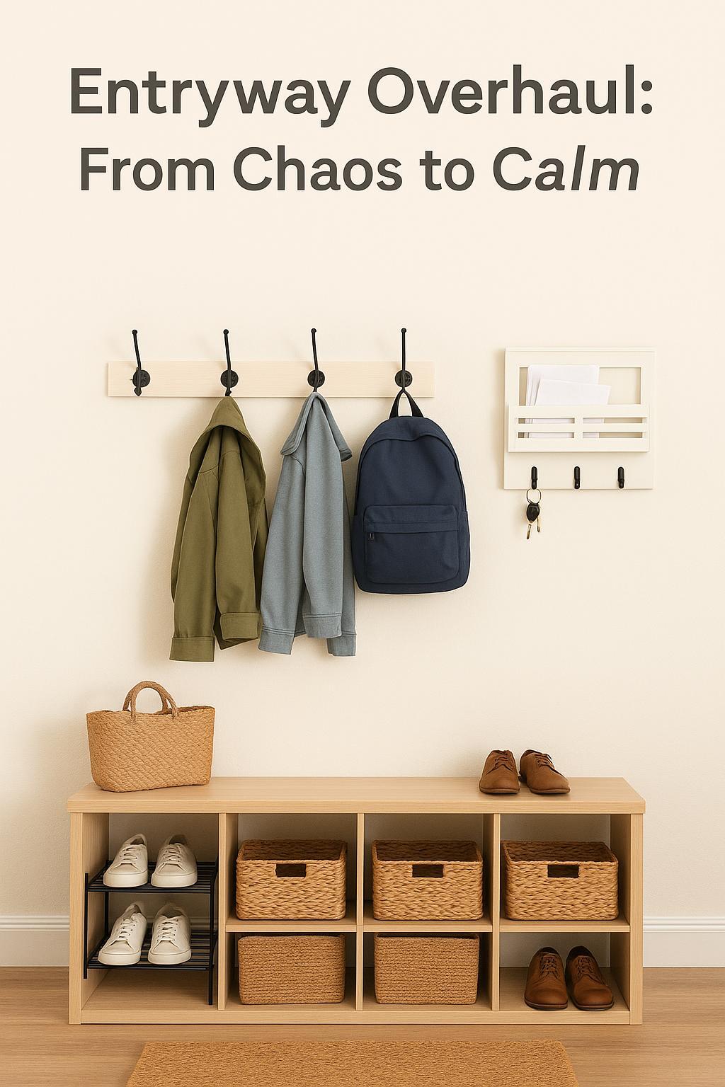 Entryway Systems That Keep Shoes, Backpacks & Chaos Under Control