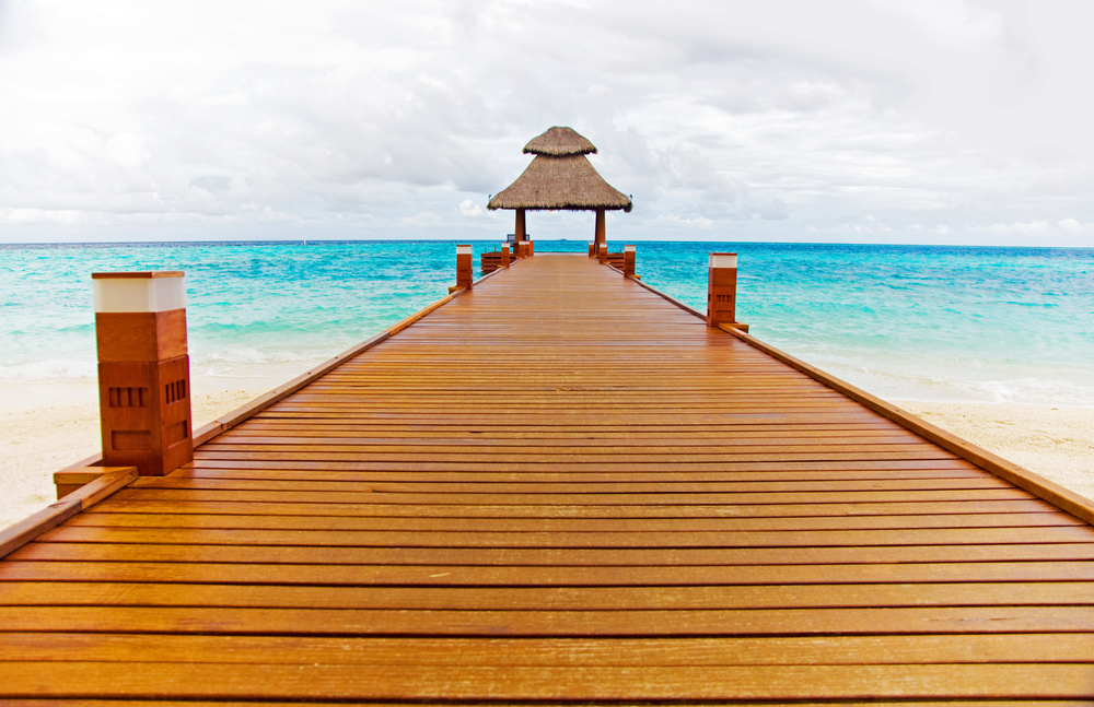 pier on the ocean